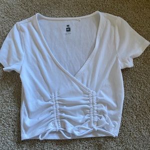 pacsun 90’s surplice me to we top